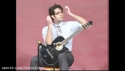 موسیقی زیبای یک جوان ایرانی در...