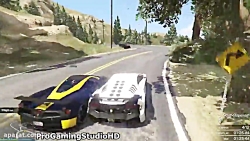 مسابقه ماشین سواری و دوچرخه در...