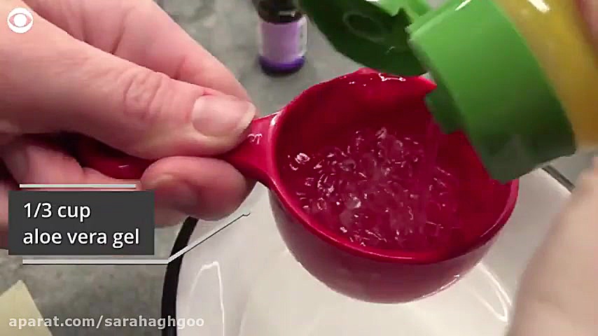 طرز درست کردن محلول ضد عفونی کننده دست در خانه کاشت مو