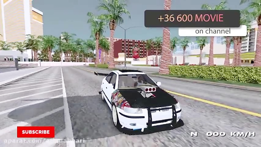 رانندگی با سمند در GTA 5