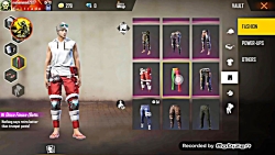 من در فری فایر و یه گیم پلی کل...