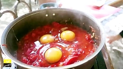 نیمرو هتلی در طبیعت  آموزش آشپ...