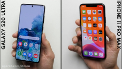 تست سقوط گلکسی اس 20 اولترا و...