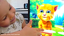 ماجراهای دیانا  گربه غذاشو میخ...