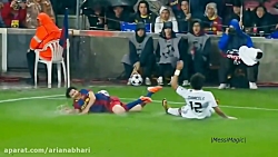 خطرناک ترین تکل ها  روی لیونل...