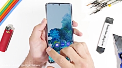 تست مقاومت گلکسی اس 20 اولترا...