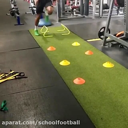 تمرین چابکی و قدرت در منزل