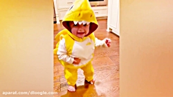 لحظه رقص کودک  خنده دار فوق ال...