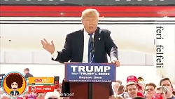 دونالد ترامپ در مقابل یک کرونا...