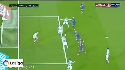 خلاصه بازی بارسلونا 1 - 1 رئال...