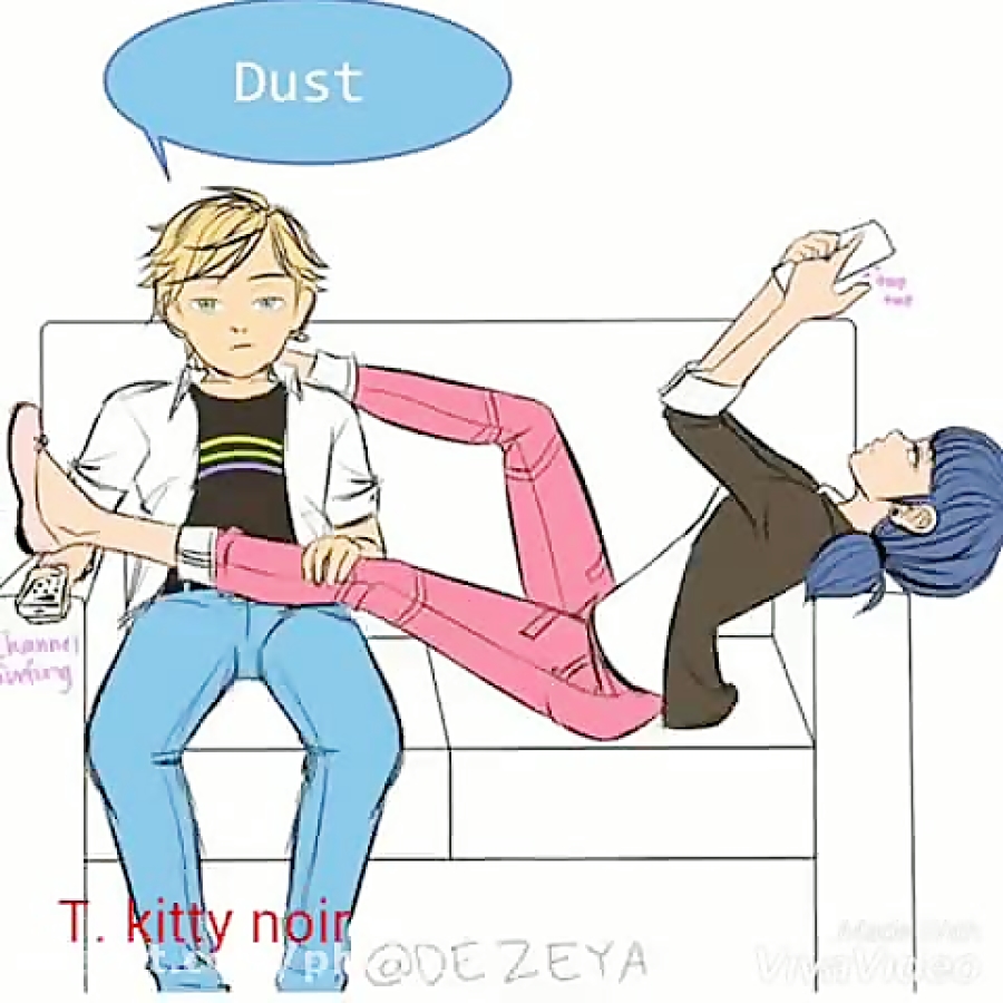 کمیک کوتاه مرینت و ادرین(مرینت...