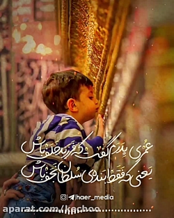 استوری اینستاگرام میلاد امام علی (ع) || شعر خوانی صابر خراسانی
