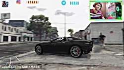 اسپرت کردن ماشین خفن در GTA V...