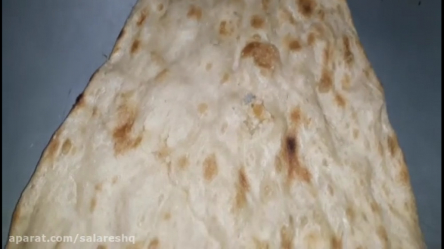 آموزش پخت نان سنگک نان اصیل وس...
