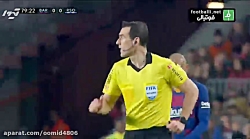 گل اول بارسلونا به رئال سوسیدا...