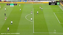 خلاصه بازی برنلی 1-1 تاتنهام