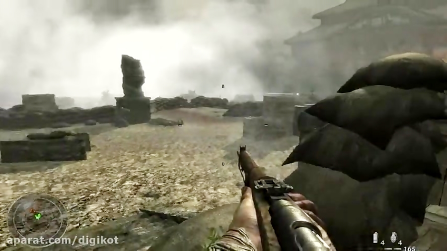 گیم پلی بازی کال آف دیوتی - Call of Duty World at War
