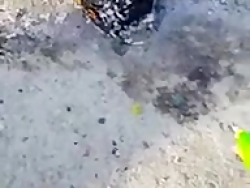 گوشه هایی از عملیات. سوزاندن ک...