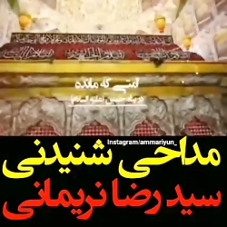 مداحی جدید سیدرضا نریمانی