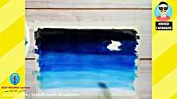 آموزش نقاشی کودکان :نقاشی درخت...