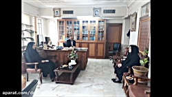 دیدار خانم روزبهی ریاست دختران...