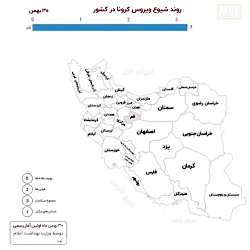 ویدیو شیوع کرونا در کشور