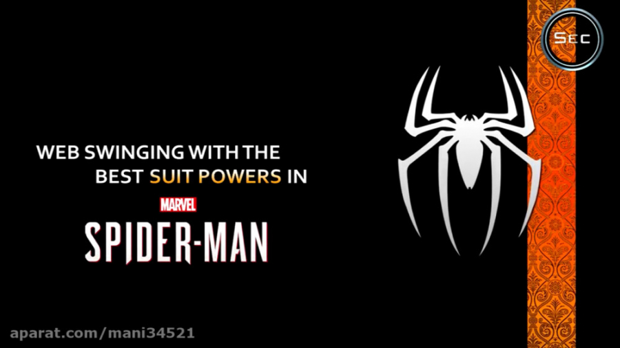 تاب خوردن های مختلف لباس های مرد عنکبوتی در بازی Spider Man Marvel 2018