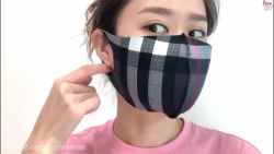 آموزش دوخت ماسک پارچه ای