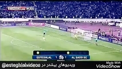 يك دقيقه با پنالتى هاى استقلال...