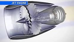 نهوه کار موتور هواپیما (سه بعد...