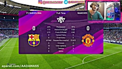 گیم پلی بازی PES 2020 بین بارس...