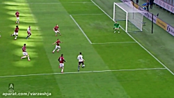 خلاصه بازی میلان 1_2 جنوا