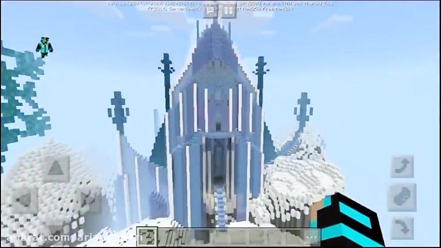 روش ساخت پورتال فروزن در ماین...