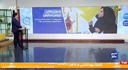 جدول زمانی دروس مدارس برای ۱۹...