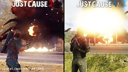 مقایسه بازی JUST CAUSE3وJUST C...