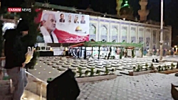 حال و هوای مزار شهید سپهبد حاج...