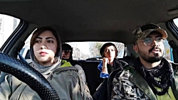 تاکسی 2 دوربین مخفی تو ماشین د...