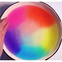 اسلایم شفاف رنگی رنگی  کپی ممن...