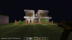 ساخت یک خانه بسیار زیبا و عالی در ماینکرافت