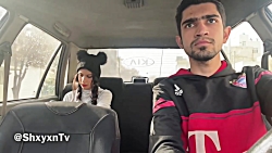 دوربین مخفی  موهای دختر با فند...