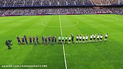 گیم پلی PEs2020بازی بارسلونا و...