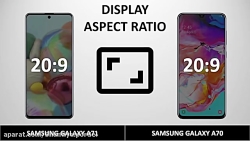 مقایسه GALAXY A70 و GALAXY A71