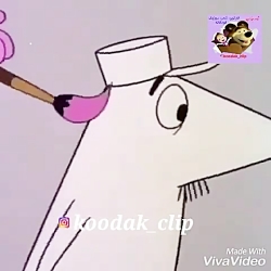 کارتون پلنگ صورتی