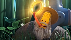 كارتون جذاب لاروا