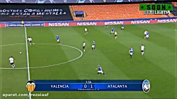 خلاصه بازی آتالانتا و والنسیا