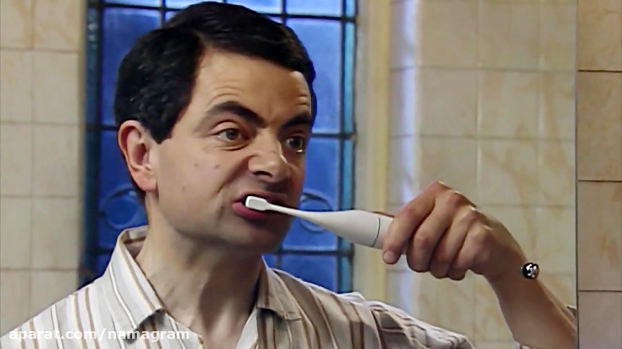 کلیپ خنده دار مستربین  خوابیدن...