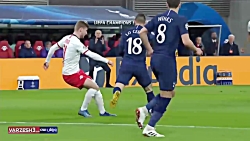 خلاصه بازی لایپزیش 3 - تاتنهام...