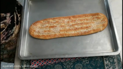 آموزش پخت نان بربری به روشی آس...