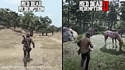 مقایسه بازی  red dead redempti...