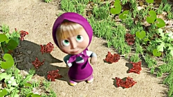 كارتون جذاب ماشا و ميشا